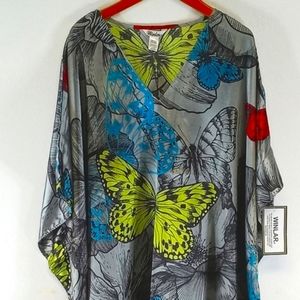 Butterfly Kaftan by Winlar  fits up to XXL